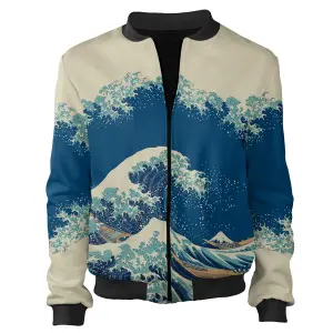 Fabric Bomber Jacket